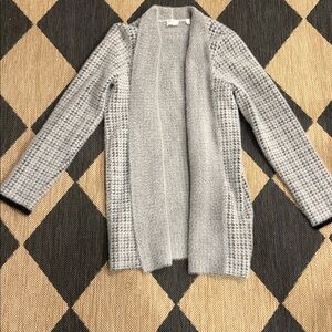 Cyrus Soft Gray Knit Cardigan